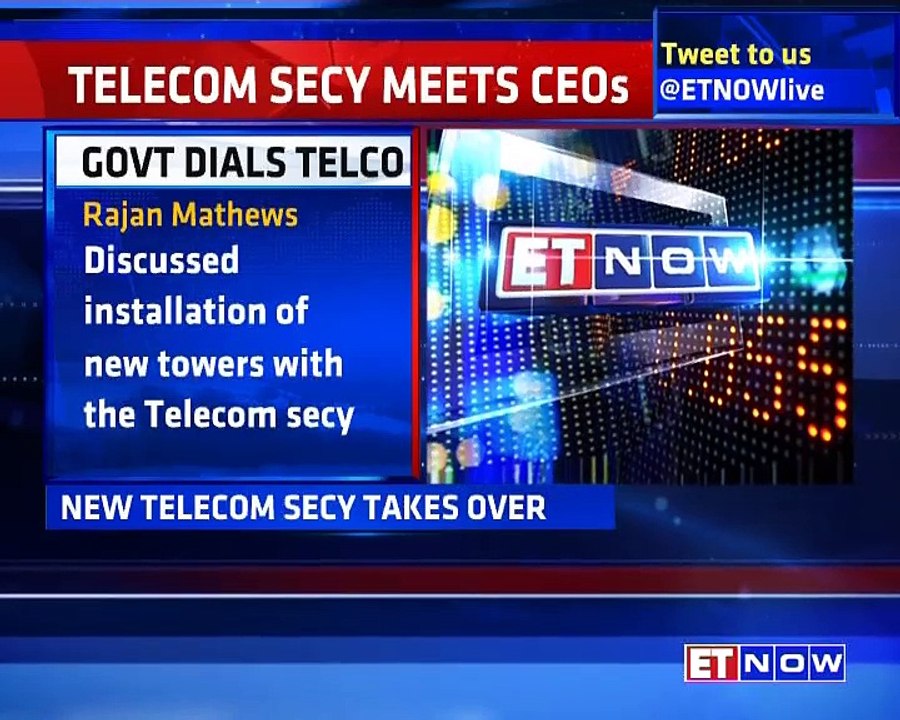 New Telecom Secy Meets CEOs