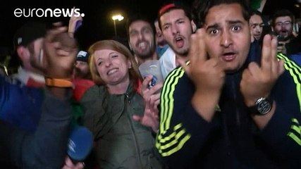 Итальянские болельщики в Лионе: "Наши - просто супер!"