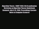 Read Algorithm Theory - SWAT 2004: 9th Scandinavian Workshop on Algorithm Theory Humlebaek