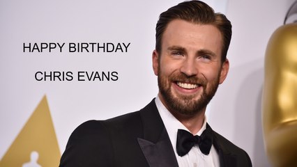 Happy Birthday Chris Evans | Birthday Video Greeting