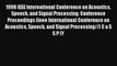 [PDF] 1996 IEEE International Conference on Acoustics Speech and Signal Processing: Conference