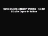 Download Heavenly Stems and Earthly Branches - TianGan DiZhi: The Keys to the Sublime Ebook