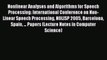 [PDF] Nonlinear Analyses and Algorithms for Speech Processing: International Conference on