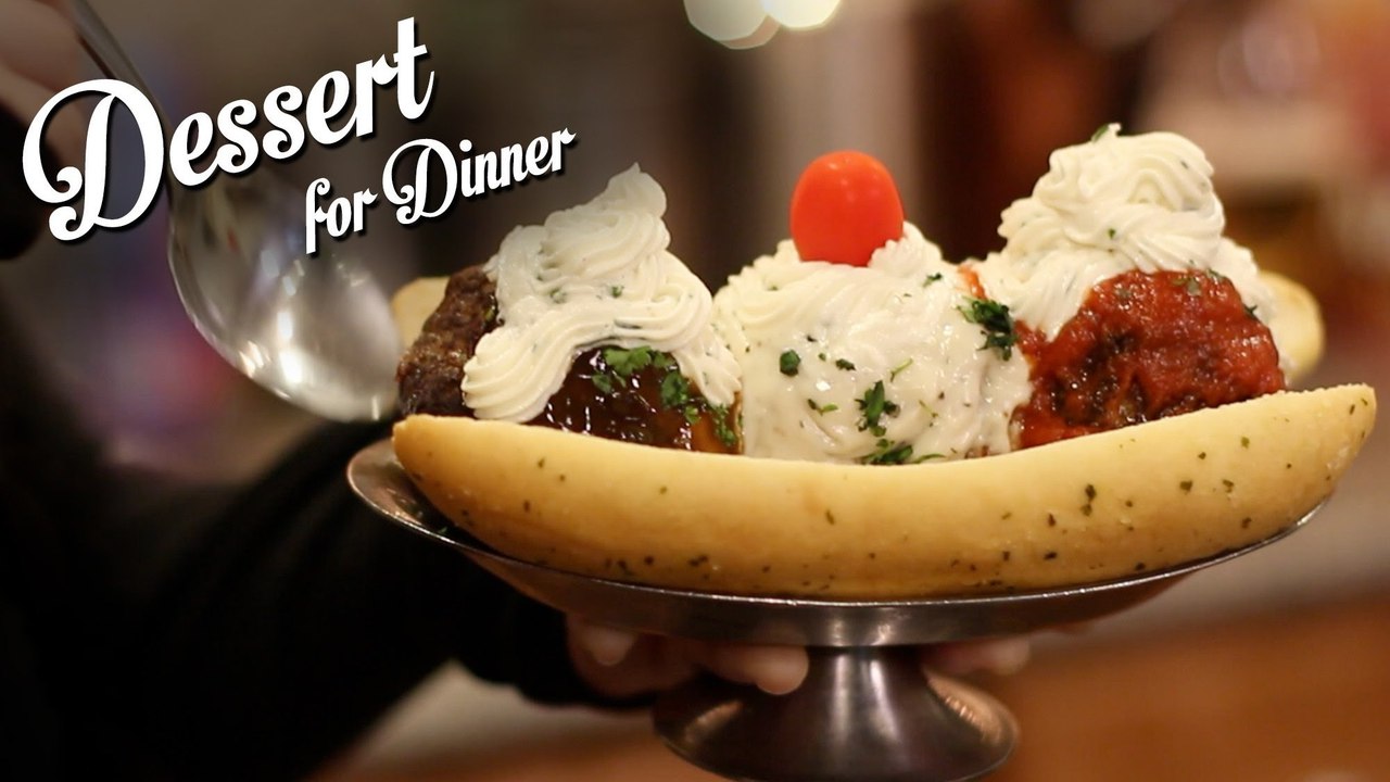 The Meatball Banana Split