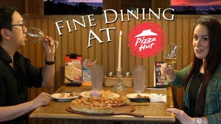 Fine Dining at Pizza Hut