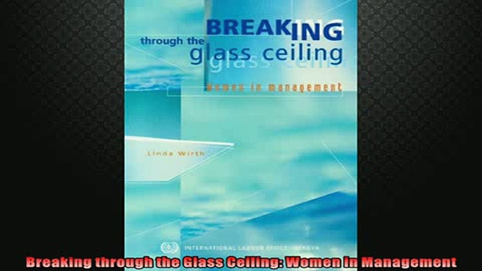 Free Pdf Breaking Through The Glass Ceiling Women In Management