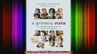 DOWNLOAD FREE Ebooks  A Primera Vista Spanish Edition Full Free