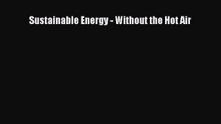 [Download] Sustainable Energy - Without the Hot Air PDF Free