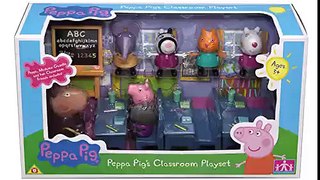Peppa Pig Classroom Playset - Peppa Pig figures including Peppa & Madam Gazelle Best