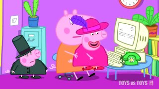 Peppa Pig Piggy in the Middle Fancy Dress Party Series 1 Episode 33 34