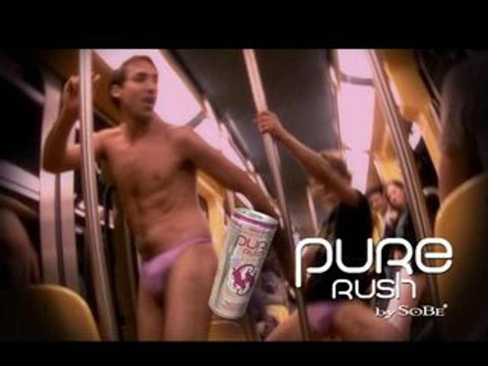 Sexy Pure rush effect dans le métro