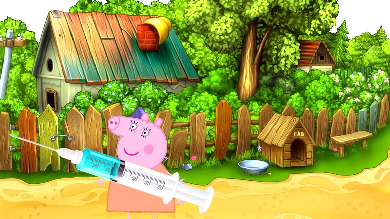Свинка Пеппа Мультфильм для детей  Большой Укол для Пеппы  Peppa Pig