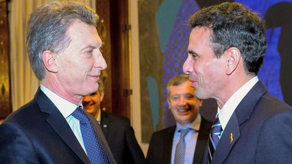 Capriles pide en Argentina firmeza para defender a Venezuela