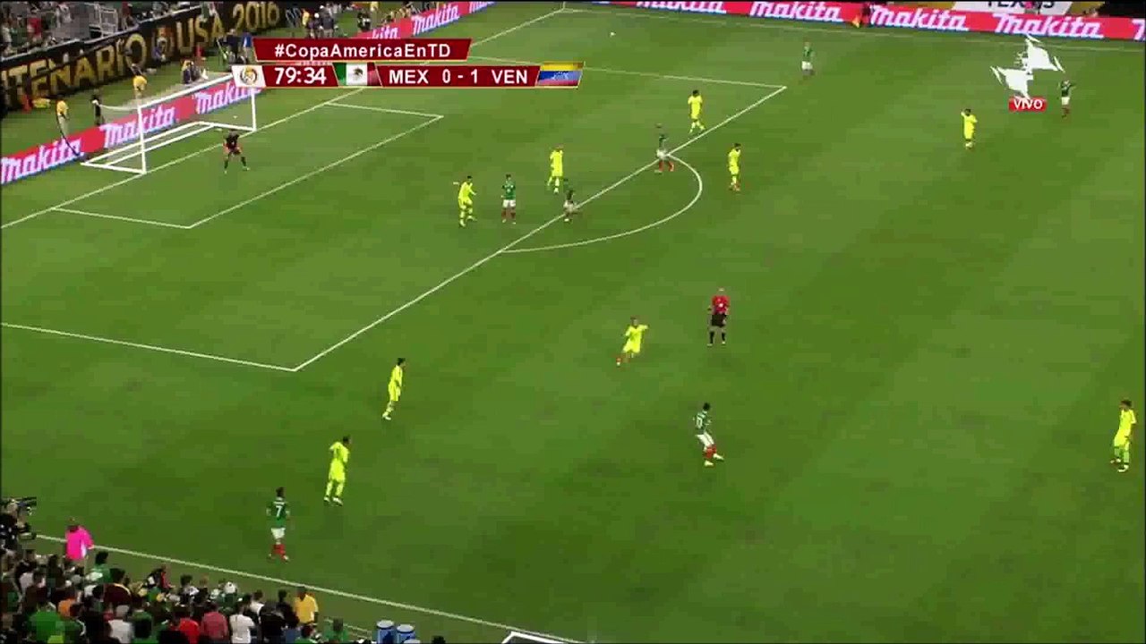 Copa América: México 1 Venezuela 1 // Golazo de Corona
