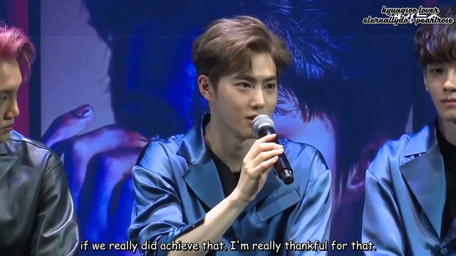 [ENG] 160608 EXO The 3rd Full Album 'EX'ACT' Press Conference