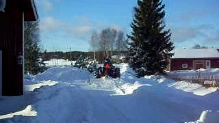 zetor 25 a snow work