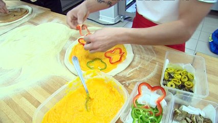 4ème championnat de France de pizzaïolos aux moulins Decollogne à Aiserey en Côte-d'Or