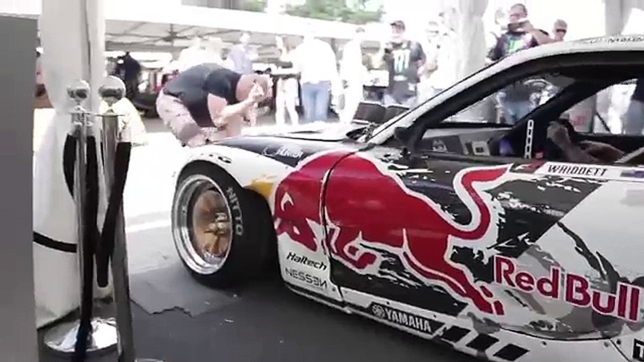 Backstage with Mad Mike's MadBull RX7 (TURN DOWN THE SPEAKERS!!!)