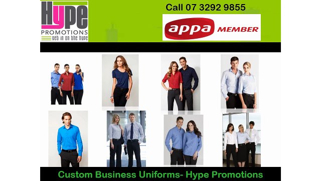 Custom Business Uniforms - Hype Promotions