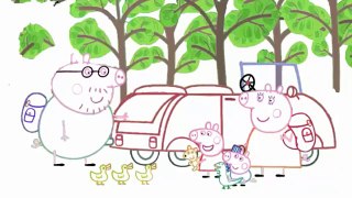 Peppa Pig - Happy home life - Draw Peppa Pig's life