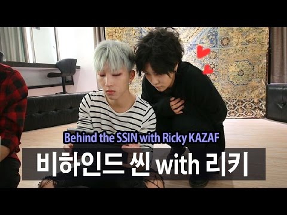 (ENG) 촬영 비하인드 씬 with Ricky KAZAF | SSIN