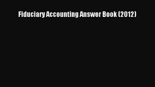 [PDF] Fiduciary Accounting Answer Book (2012) Download Full Ebook