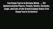 Read You Know You're in Arizona When . . .: 101 Quintessential Places People Events Customs