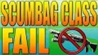 Scumbag Class FAIL!! (Bo2 Gameplay/Commentary)
