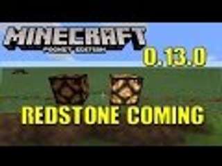 MCPE 0.13.0?? RedStone Coming