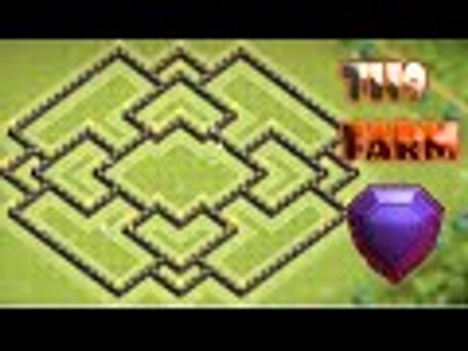 Clash Of Clans - NEW UPDATE - TH9 FARMING BASE - TH9 TROPHY BASE - HYBRID BASE DEFENSE 2016!