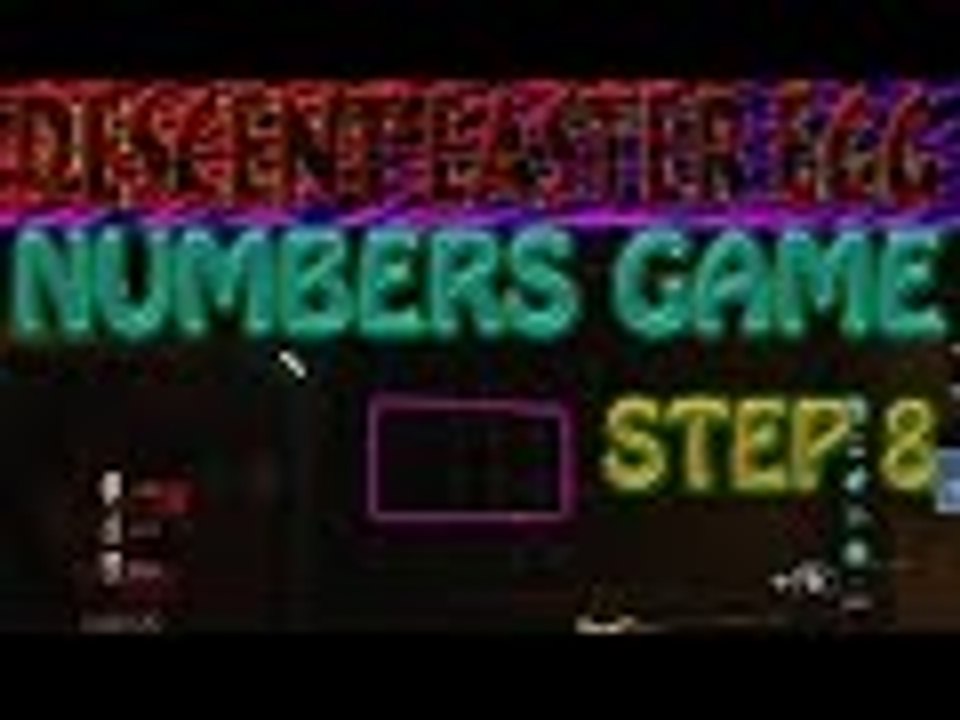 Call of duty advanced warfare Exo zombie "DESCENT" EASTER EGG step 8 NUMBERS GAME