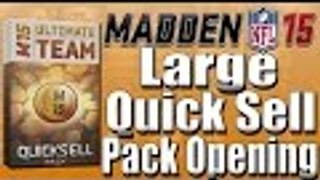 madden 15 ultimate team large quicksell pack opening!!!