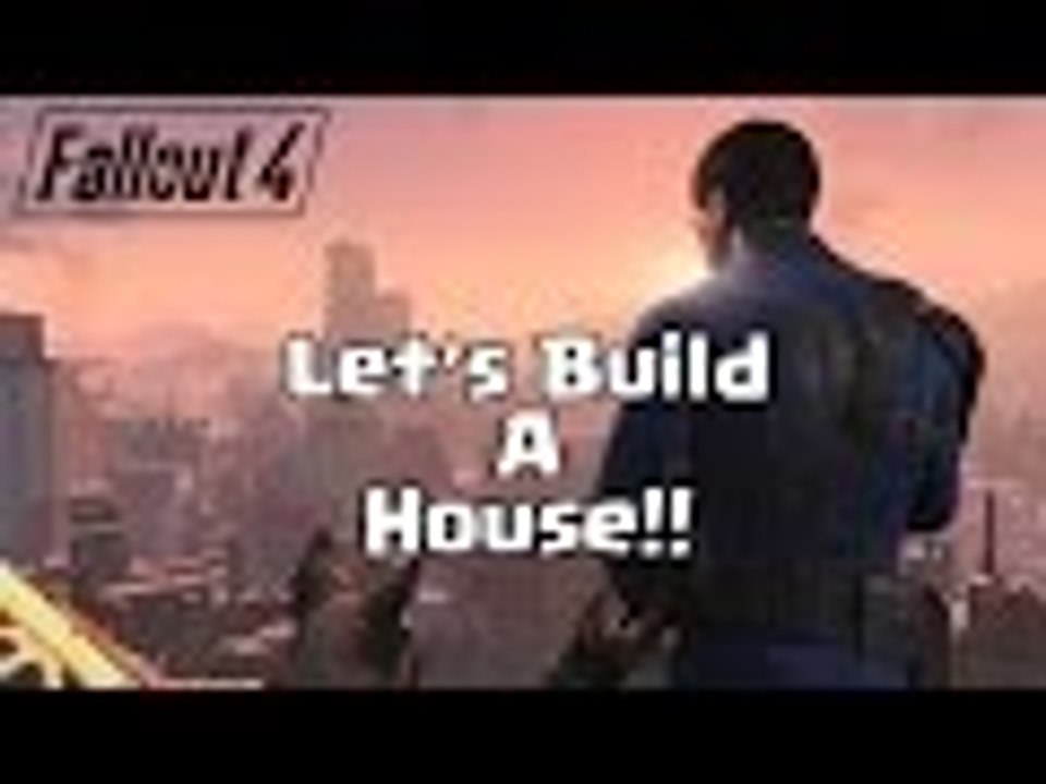 Fallout 4 - Making A House/Base - How To Build A House(BASICS)