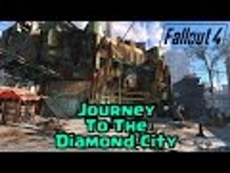 Fallout 4 - PoopFace's Adventure - Venturing To Diamond City