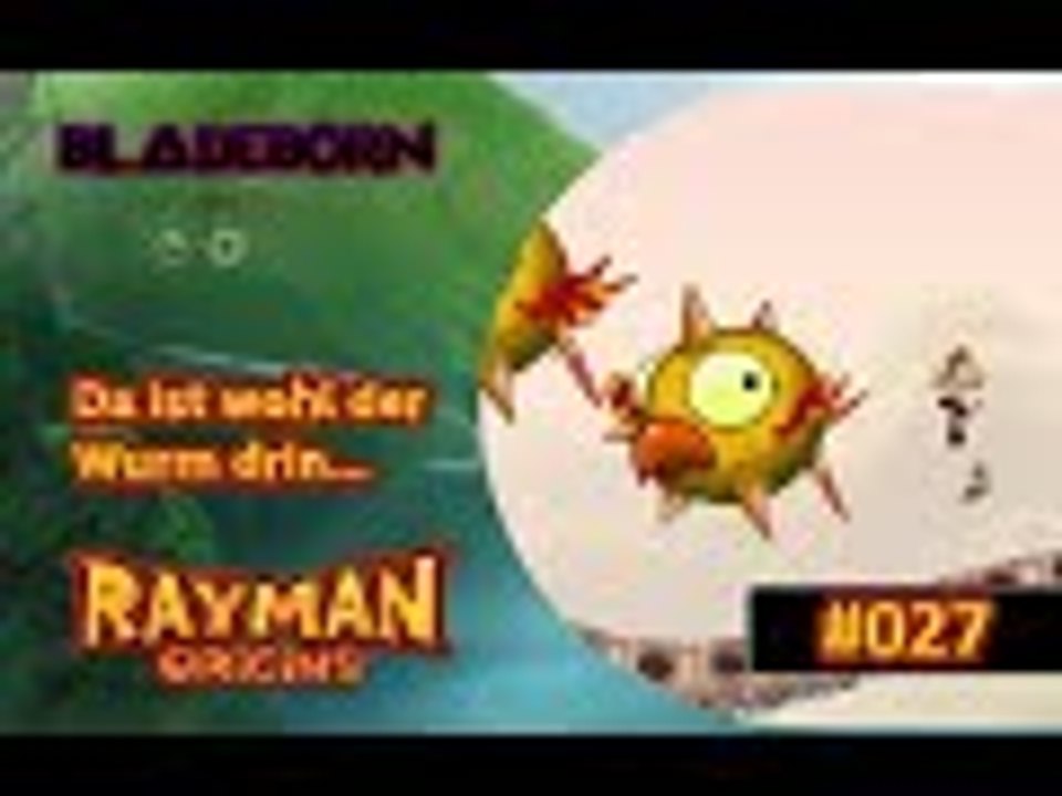 RAYMAN ORIGINS #027 - Da ist wohl der Wurm drin | Let's Play Rayman Origins
