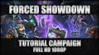 FORCED SHOWDOWN Gameplay / Walkthrough - Tutorial Campaign - PC Full HD 1080p 60FPS