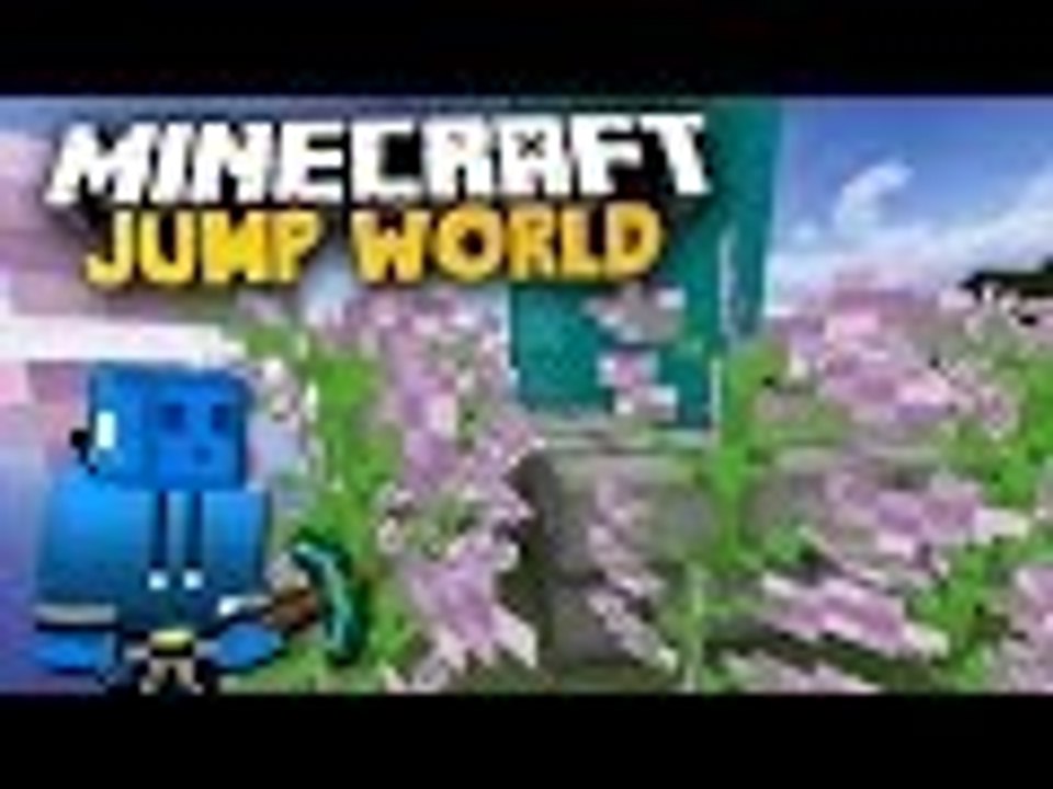 JAPANISCHE BLÜTEN ÜBERALL :O || MINECRAFT JUMP WORLD