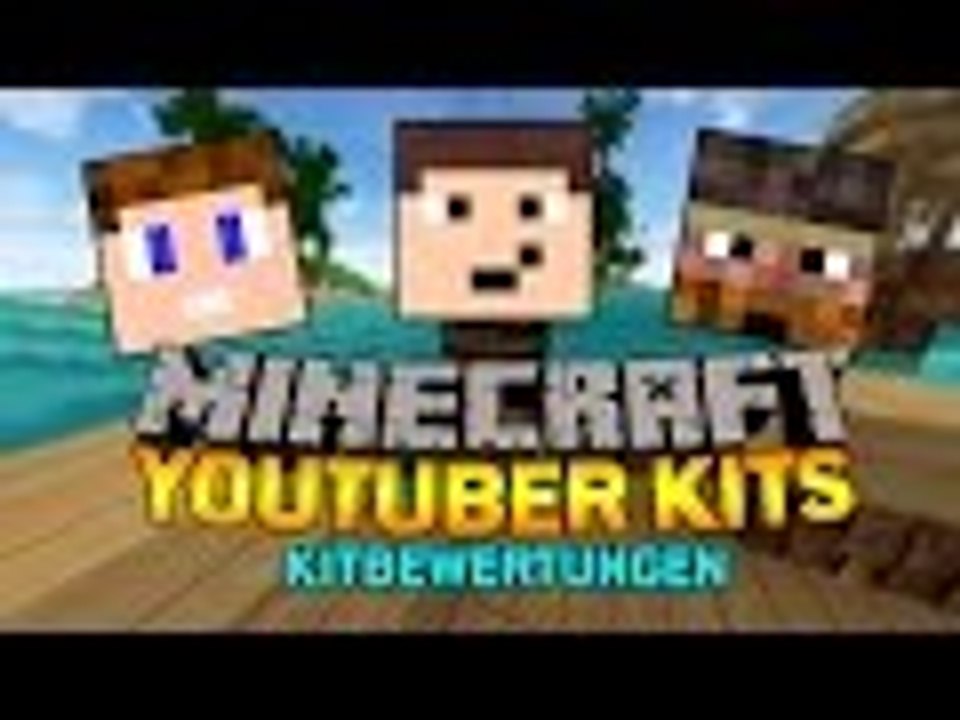WIR CHECKEN YOUTUBER KITS || MINECRAFT 1vs1 KITRATING #01 || PapierLP