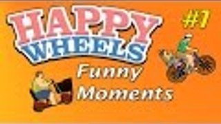 Happy Wheels! Funny Moments! #1