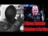 5 Hilarious Undertaker Chokeslams In Star Wars REACTION!!! (STD)