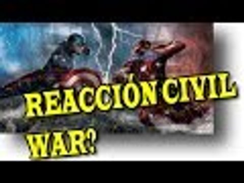 CAPITAN AMERICA CIVIL WAR TRAILLER OFICIAL / VIDEO REACCION nuevo