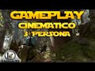 El Reto: Gameplay en Cinemático 3ª Persona y sin ayudas visuales Star Wars Battlefront