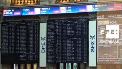 El IBEX 35 se deja un 0,60% y pierde los 8.300 puntos poco después de la apertura