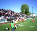 Legnano - Cremolnese 1-2 Ultrà Cremona Sciarpata Dopo Il Gol