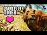 Far Cry Primal | Sabretooth Tiger Hunting Gameplay (How to tame a Sabretooth Tiger) Best Beasts
