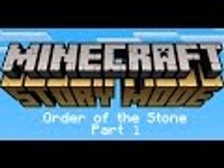 【切西瓜】Minecraft: Story Mode│第一章-岩石之令│Part１(直播記錄)
