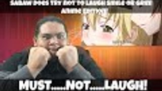 Sabaw Does! Try not to laugh grin or smile! Anime Edition PART 2!