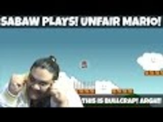 Sabaw Plays unfair mario! THIS IS BULLCRAP! ARGH!!!