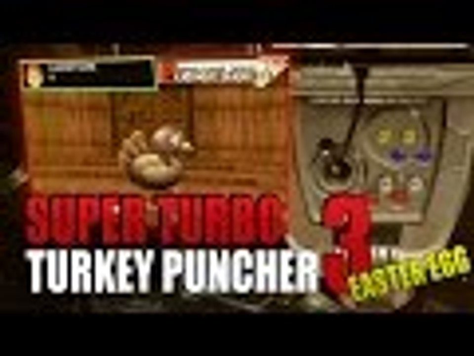 Doom 4 | MINI-GAME Super Turbo Turkey Puncher 3 Easter Egg (Turkey Puncher 3 Mini-game location)