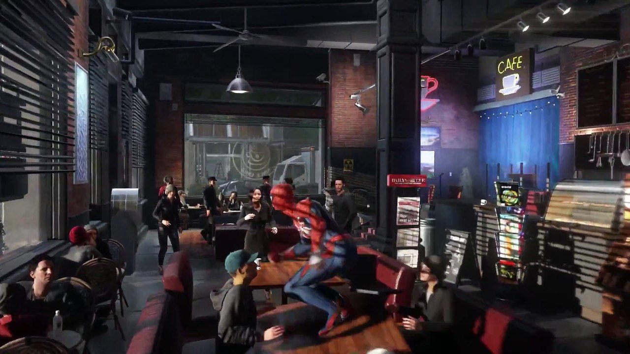 New Spiderman Game PS4 E3 2016 Playstation 4 Sony Press Conference